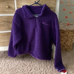 median, cozy high pile quart champions sweater